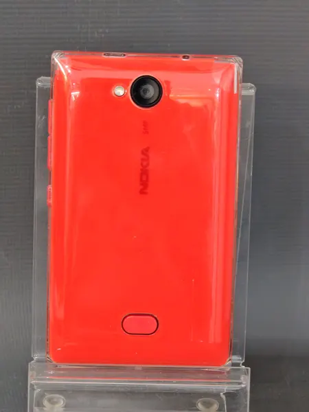 Телефон Nokia Asha 503 Dual Sim Red. Уценка! (Не работает Sim2)