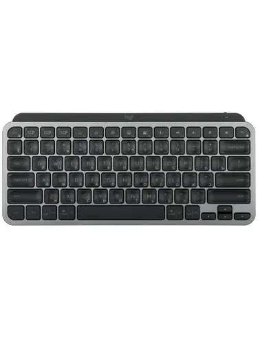 Logitech MX Keys Mini Беспроводная ножничная клавиатура, русская раскладка, темно-серая