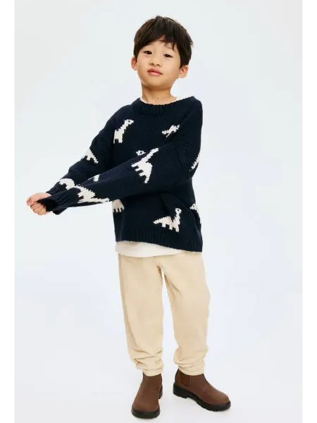 H&M kids Свитер вязаный оверсайз
