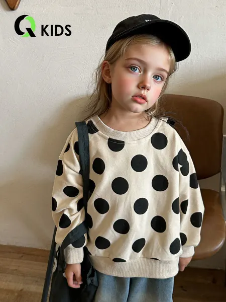 Q kids Детский свитшот из чистого хлопка