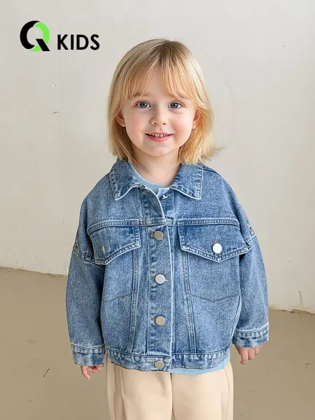 Q kids Джинсовый жакет для осеннего сезона