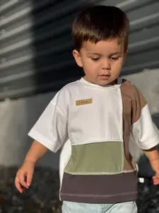Футболка для малышей L.A.V. Kids Колорблок Оверсайз