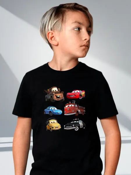 Футболкин Kids Детская футболка молния Маккуин