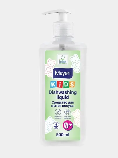 Средства для мытья посуды Mayeri: алоэ вера, детская серия Kids и аромат клюквы