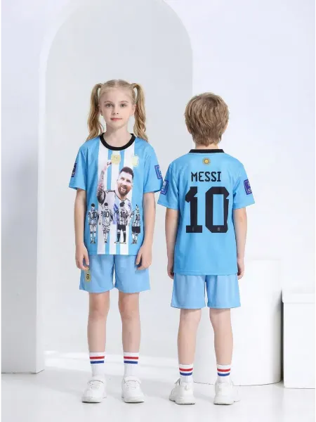 SPRINT SPIRIT kids Футбольная форма на мальчика, детская, Месси Messi ПСЖ PSG