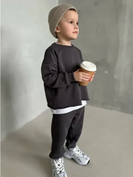 MRK.kids Спортивный костюм оверсайз детский без начеса