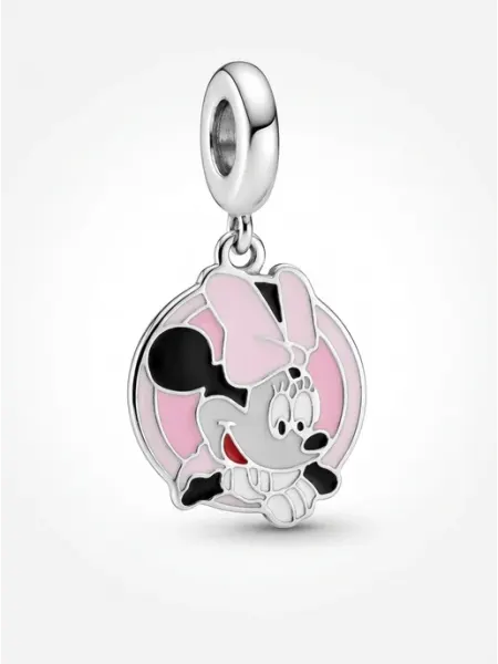 PANDORA KIDS Шарм для браслета мини розовая девочка