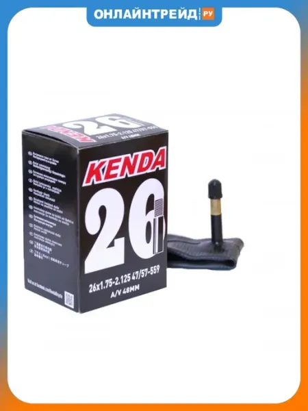 Камера велосипедная 26" ниппель 48мм 1.75-2.125 (47 57-559) kenda