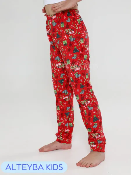 StefArs kids Брюки пижамные для детей новогодние