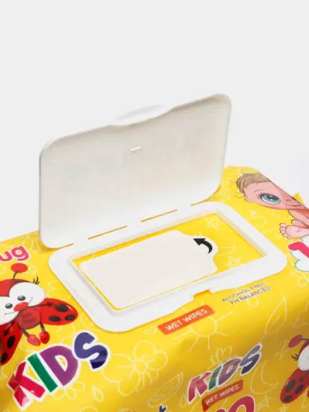 Влажные салфетки "Kids божья коровка" Sunlight, 120 шт