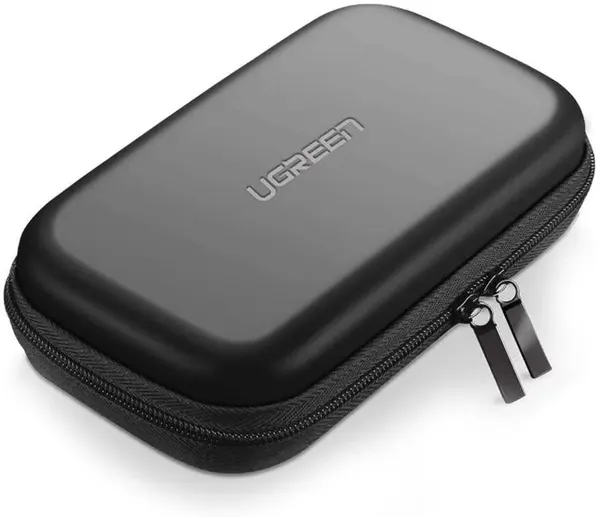Органайзер Ugreen LP128 (50274) Multi-functional Storage Bag (Large) black для кабелей, наушников и жестких дисков
