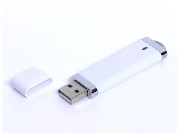 Промо флешка пластиковая «Орландо» (32 Гб / GB USB 3.0 Белый/White 002 Flash drive PL101)