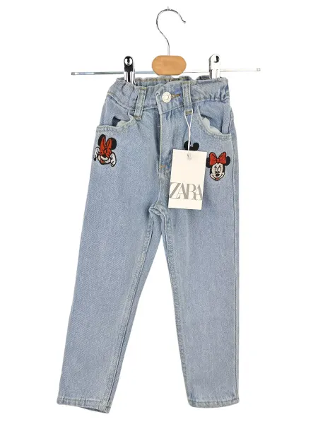 ZARA KIDS Джинсы с принтом