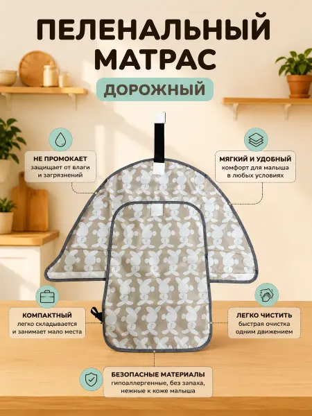 Kinly Пеленальный матрас непромокаемый
