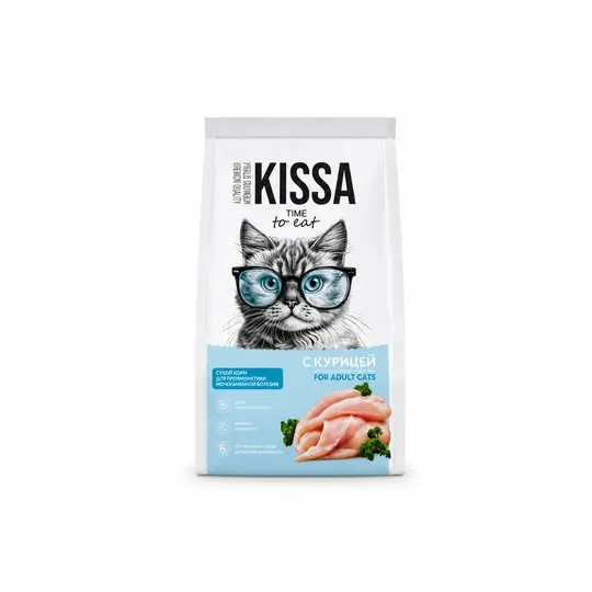 Сухой корм для кошек профилактики мочекаменной болезни с Курицей ТМ «KISSA» 350 кг