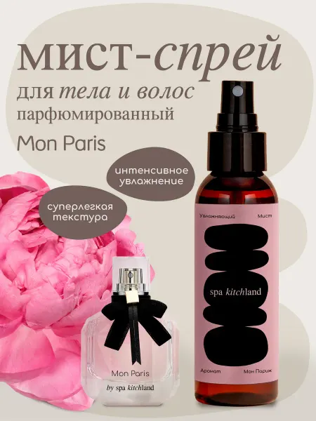 Spa KitchLand Спрей-мист парфюмированный Мон Париж