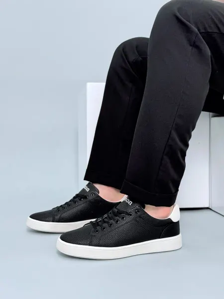ЯShoes Кеды спортивные Kiton кроссовки дышащие черные