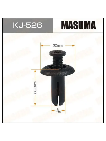MASUMA Клипса автомобильная для японских автомобилей KJ-526 50шт