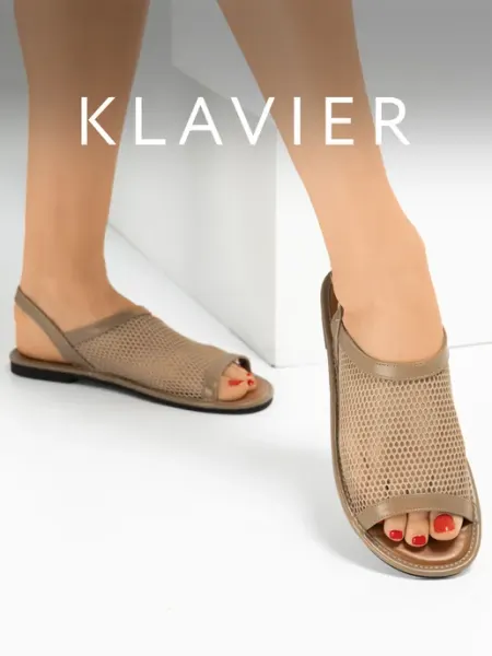 KLAVIER Босоножки женские летние без каблука