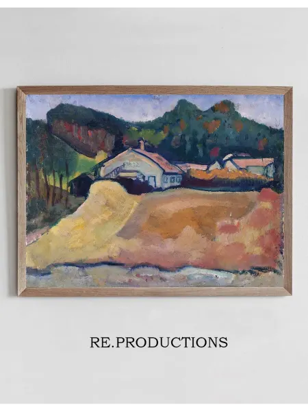 Re.productions Постер Landscape - Paul Klee