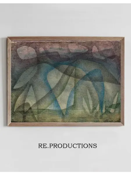 Re.productions Постер Regentag - Paul Klee