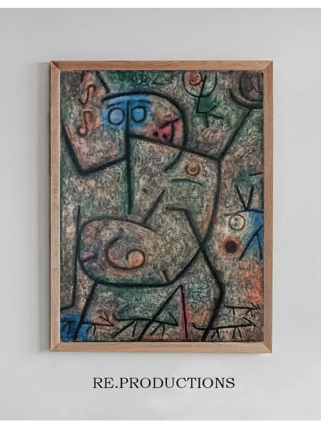 Re.productions Постер Oh! These Rumors! - Paul Klee