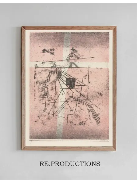 Re.productions Постер Tightrope Walker - Paul Klee