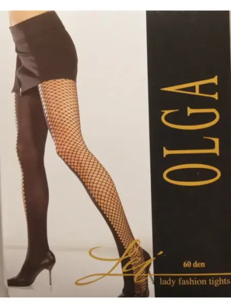 Колготки красные LEI lady fashion tights