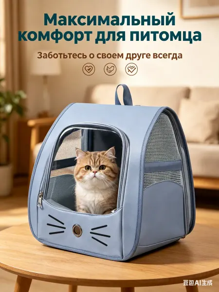 KotoPets Сумка переноска для кошек и собак мелких пород