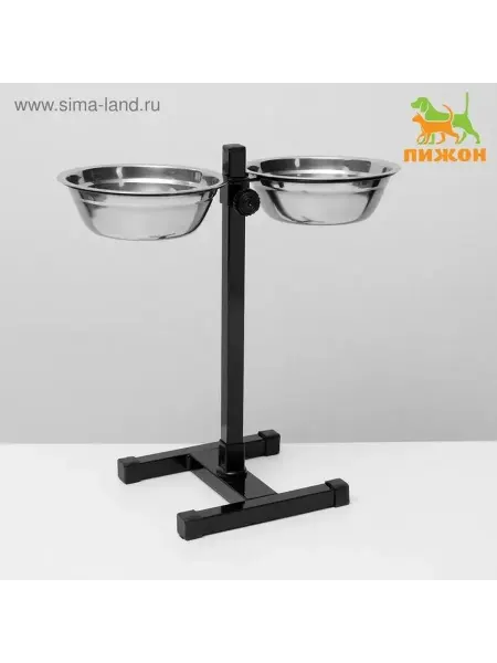 Удобная разборная подставка для кормления питомцев