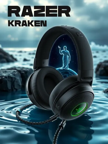 Наушники игровые KRAKEN v3 X Белые