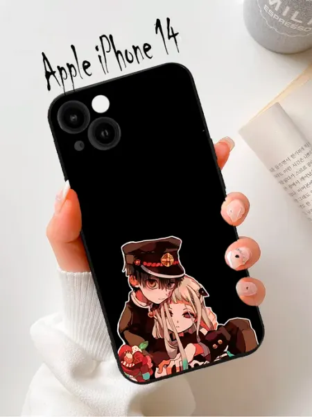 Чехол на iphone 14 аниме мальчик ханако Анимемания