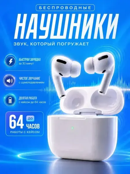 Наушники беспроводные с микрофоном наушники беспроводные
