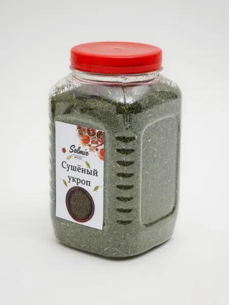 Сушёный укроп от Selmir, 250 г — яркий аромат и насыщенный вкус - Специи