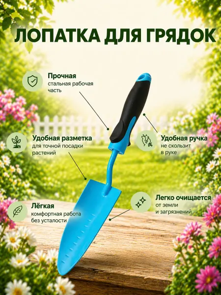 My Ksu Лопатка для грядок с разместкой