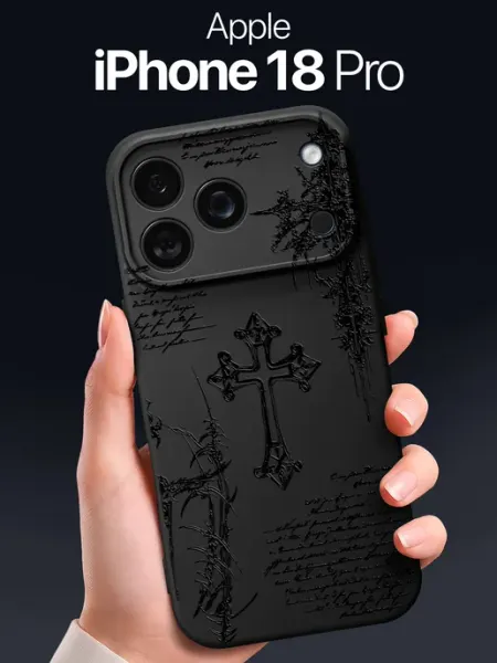 Чехол на iPhone 18 Pro с крестом SCDesign