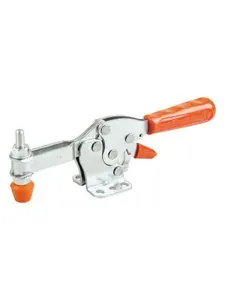 Прижим столярный с фиксатором усилие 235 кг, нерж. сталь KUKAMET S111-3-L