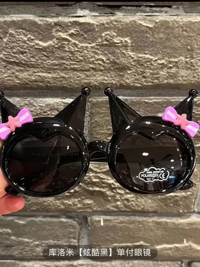 Детские солнцезащитные очки Kuromi в форме короны для девочек