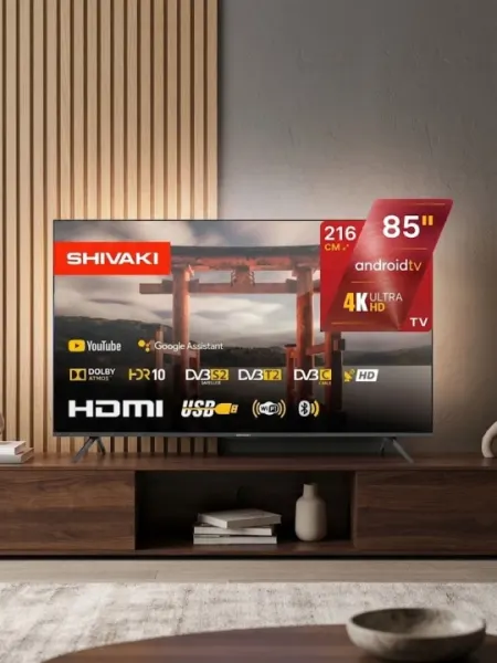 Телевизор Shivaki S85MQ9700 85 дюймов QLED 4K - Телевизоры