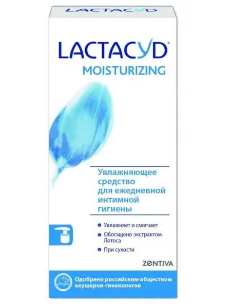LACTACYD Гель для интимной гигиены увлажняющий, 200 мл