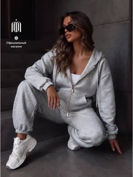 Marmelad Lady Костюм спортивный на молнии с капюшоном