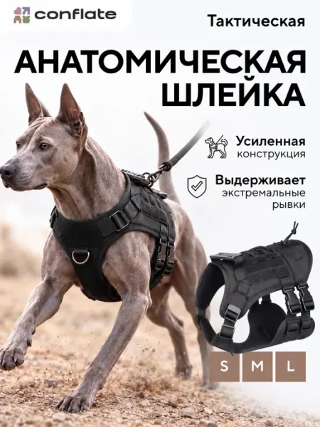 Шлейка для собак средних и крупных пород Conflate
