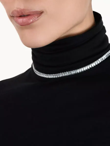 Ms Lalique Чокер на шею с камнями