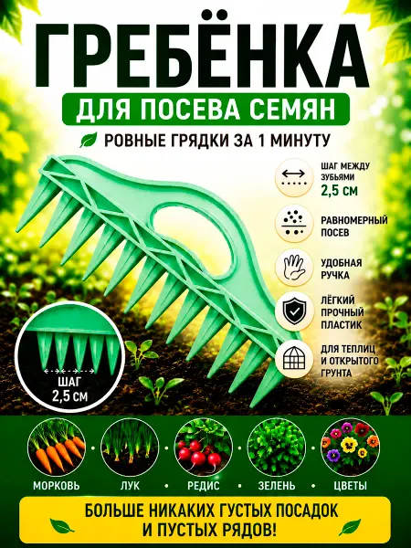 Shopping land Сеялка для семян гребенка сажалка плантатор