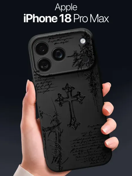 Чехол на iPhone 18 Pro Max с крестом SCDesign