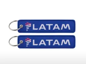 Брелок remove для ключей и рюкзака авиакомпания Latam 1 шт