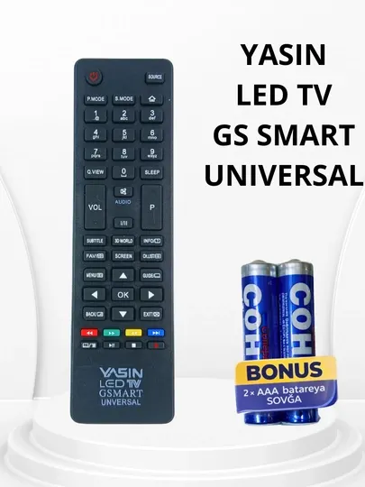 Универсальный пульт дистанционного управления YASIN LED TV GS Smart