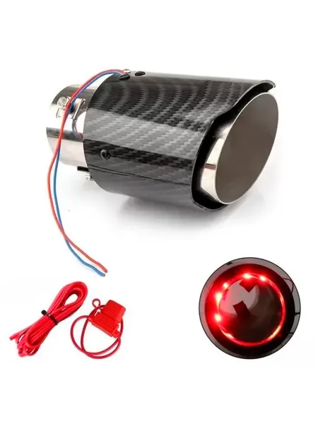 Насадка на глушитель с LED-подсветкой для автомобиля