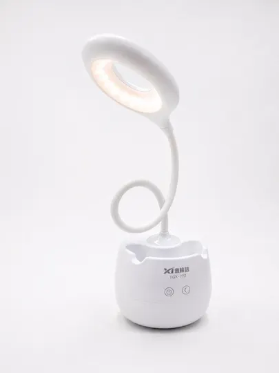 Настольный органайзер для канцелярии с LED-лампой, USB