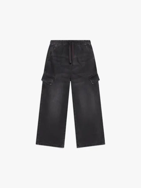 MAAG Джинсы широкие WIDE LEG на резинке